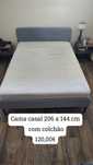 Cama casala marca IKEA 1 ano de uso
