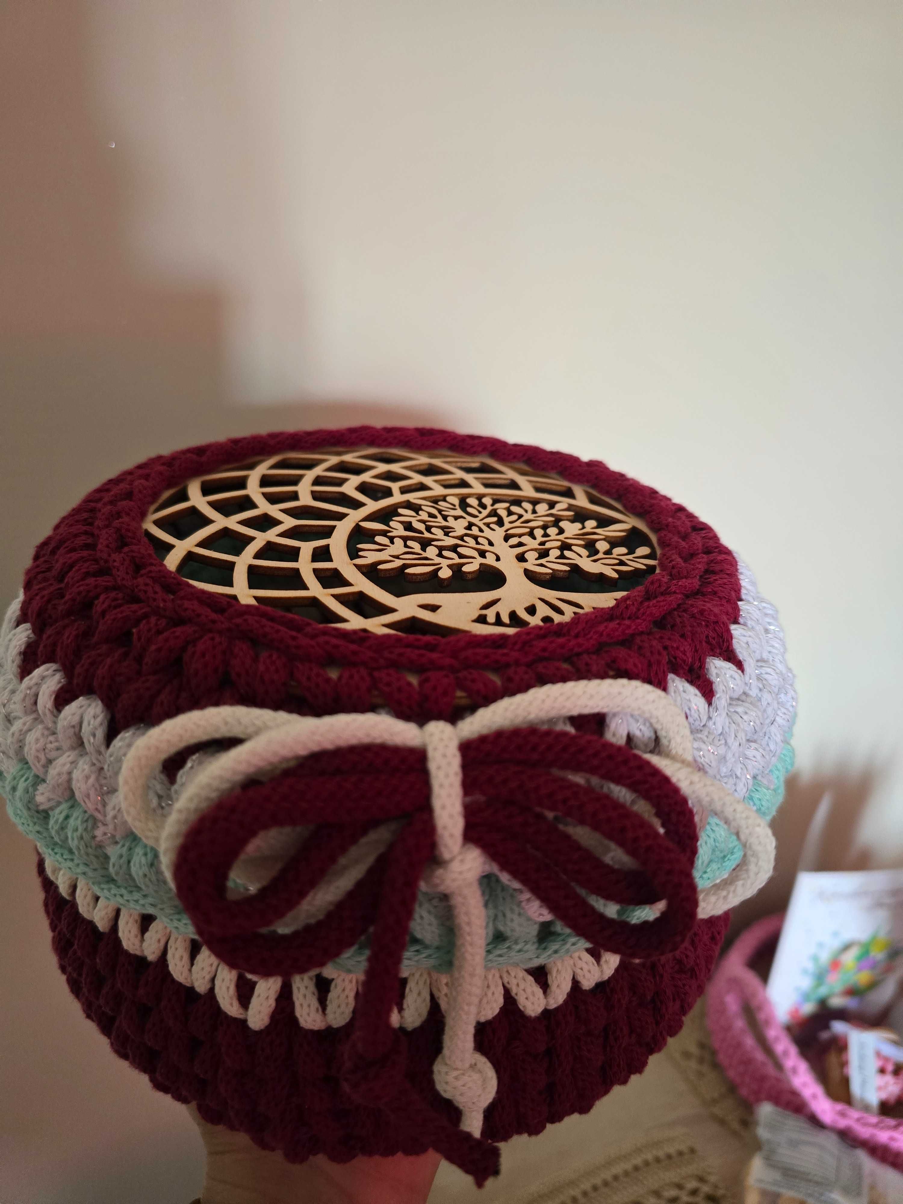 Handmade, pudełka, torebki, serwetki,