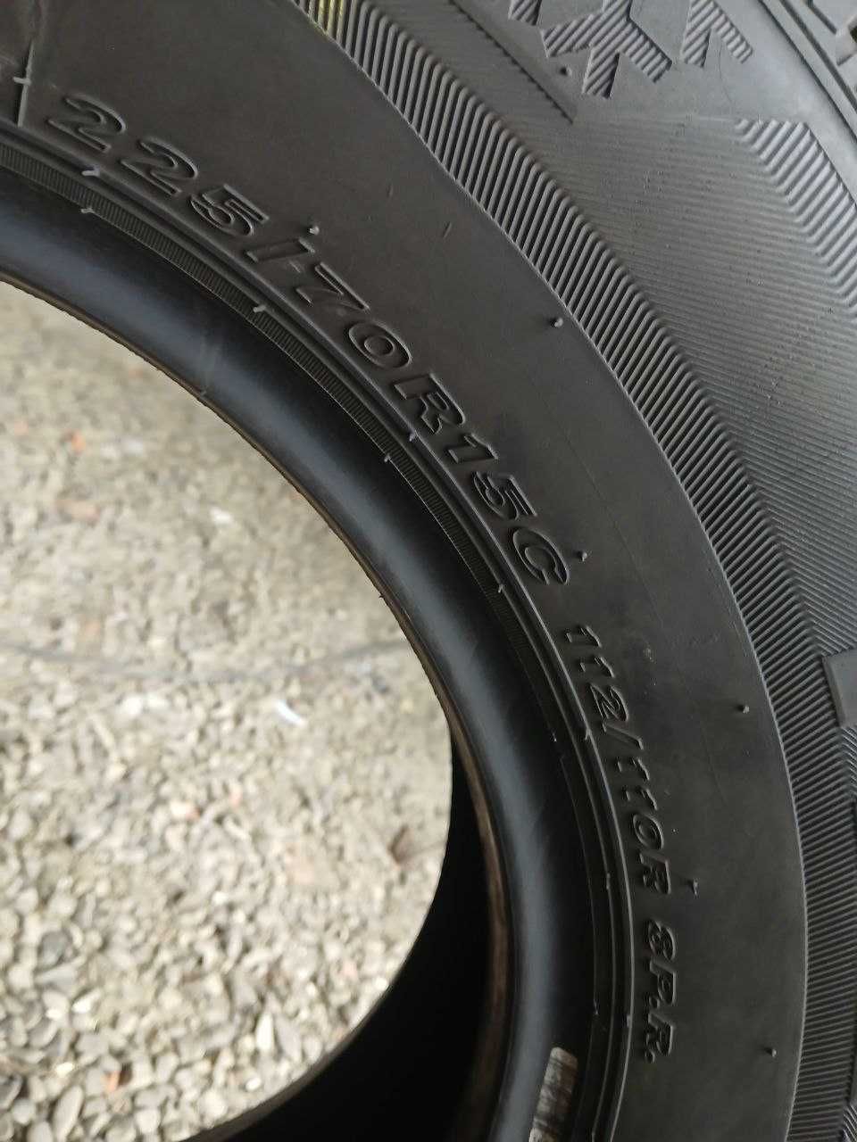 *Шина Nexen 225/70R15C 1шт. Розпаровка. Зима. 2022р.(536).