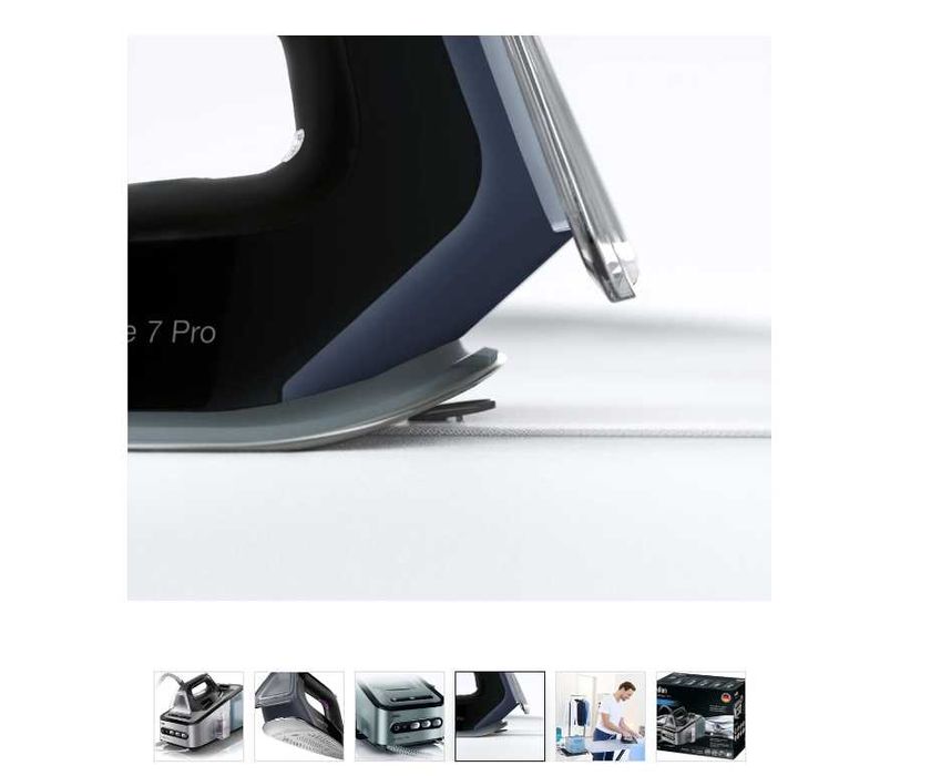 Ferro com Caldeira BRAUN CareStyle 7 + Mesa de Engomar da Marca Braun