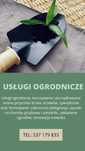 Usługi ogrodnicze