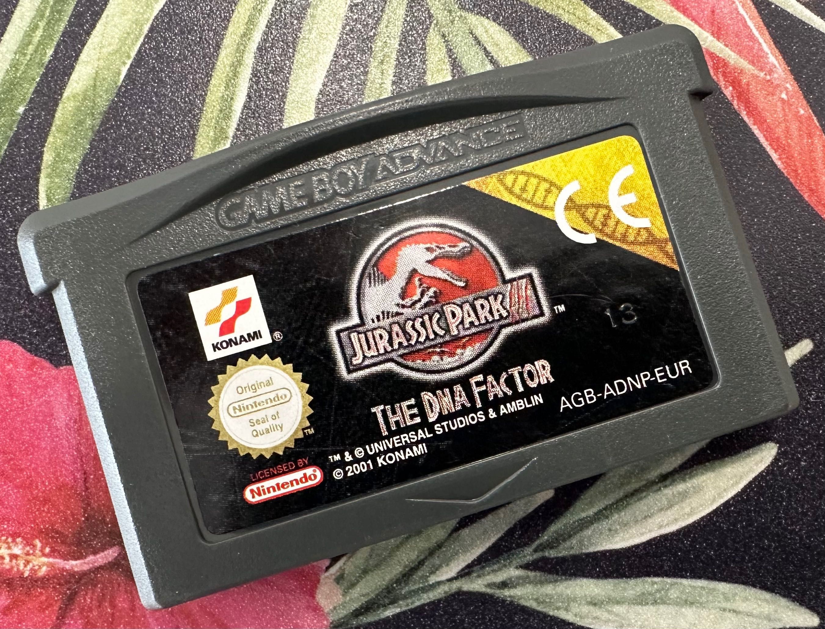 GameBoy Advance - "Jurassic Park The DNA Factor" (2001)