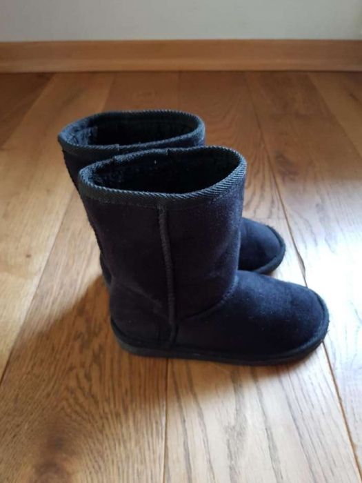 Buty zamszowe, saszki - kozaczki r. 28 dla dziewczynki