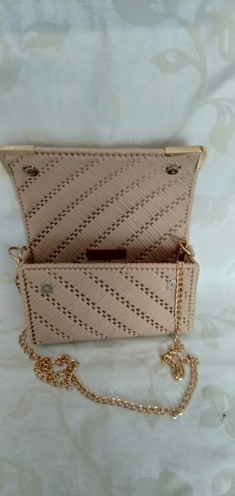 Torebka kopertówka ze sznurka hand made