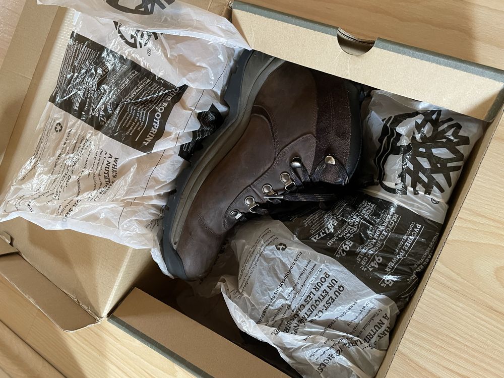 BUTY ZIMOWE skorzane, wodoszczelne Timberland Flume MID WP