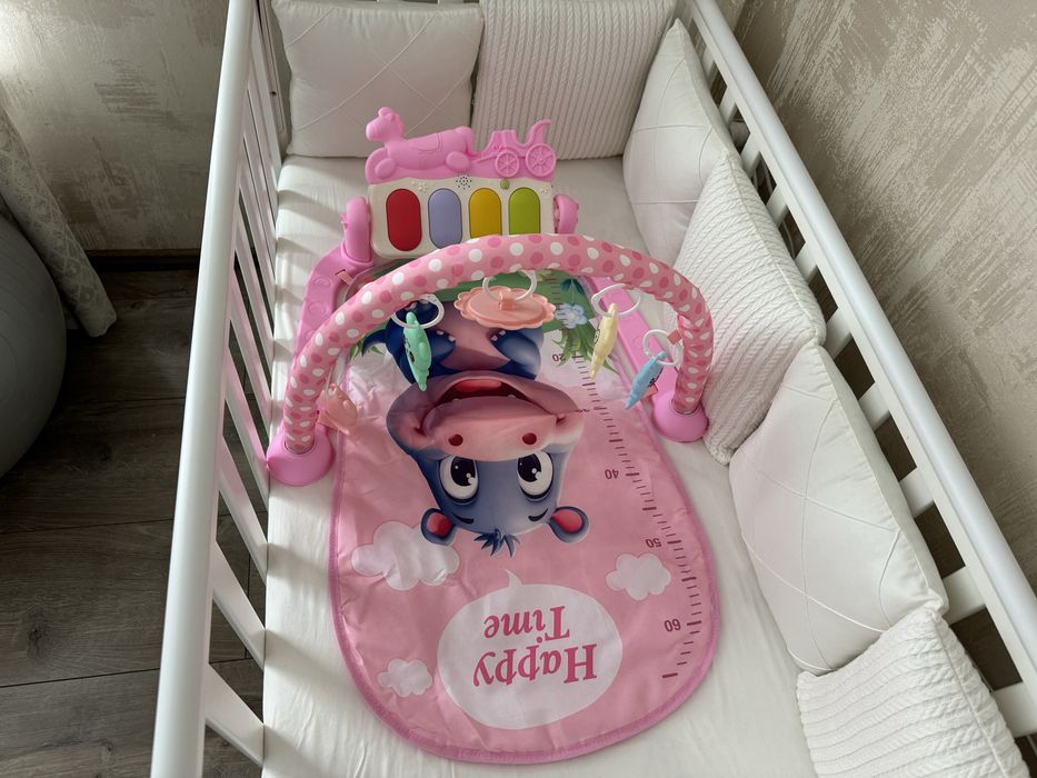 Дитячий килимок з піаніно музикальний розвиваючий