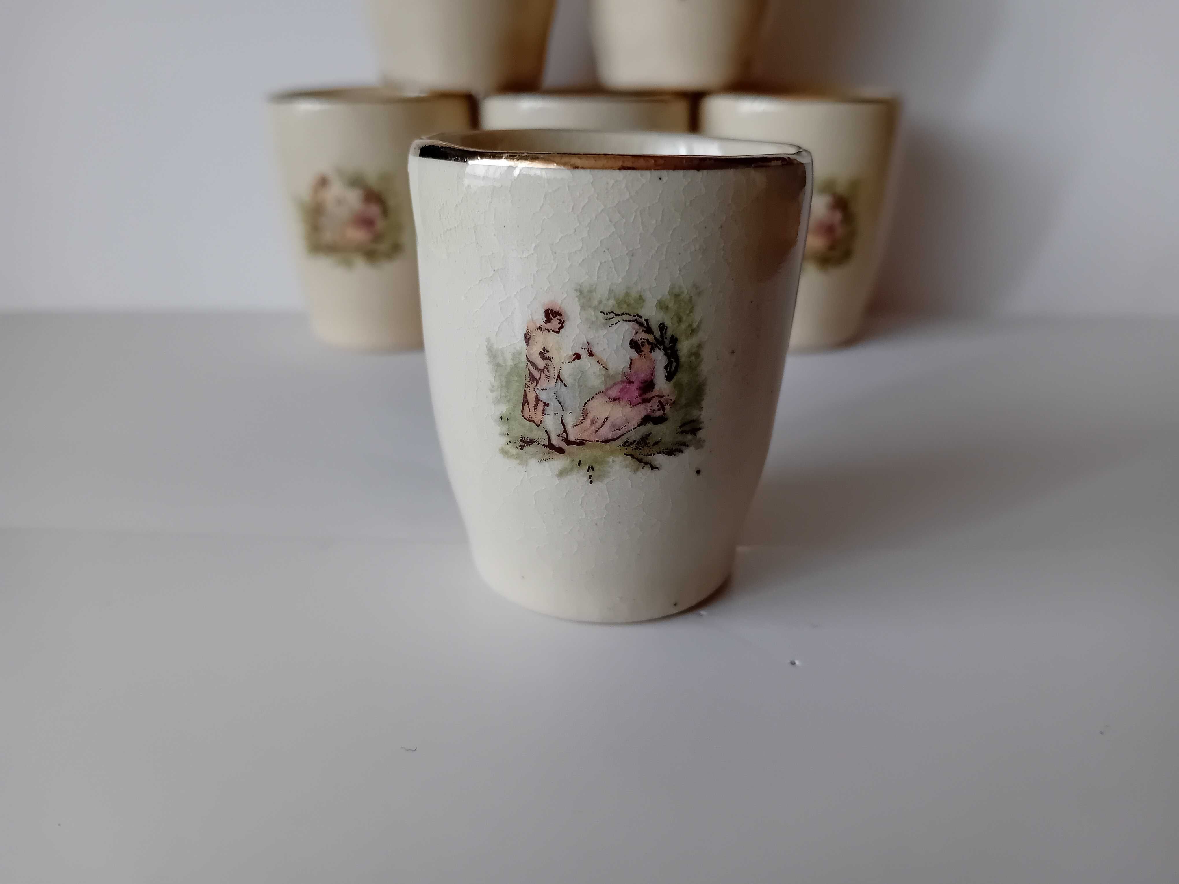 Karafka + 6 kieliszków.