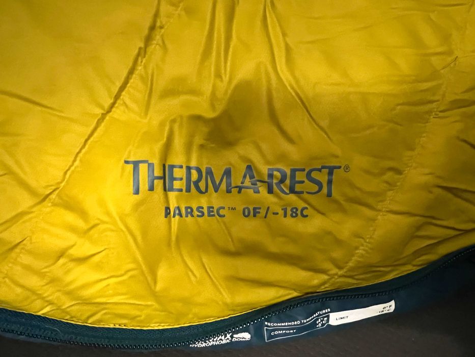 ThermaRest Parsec  -18C Śpiwór puchowy LONG