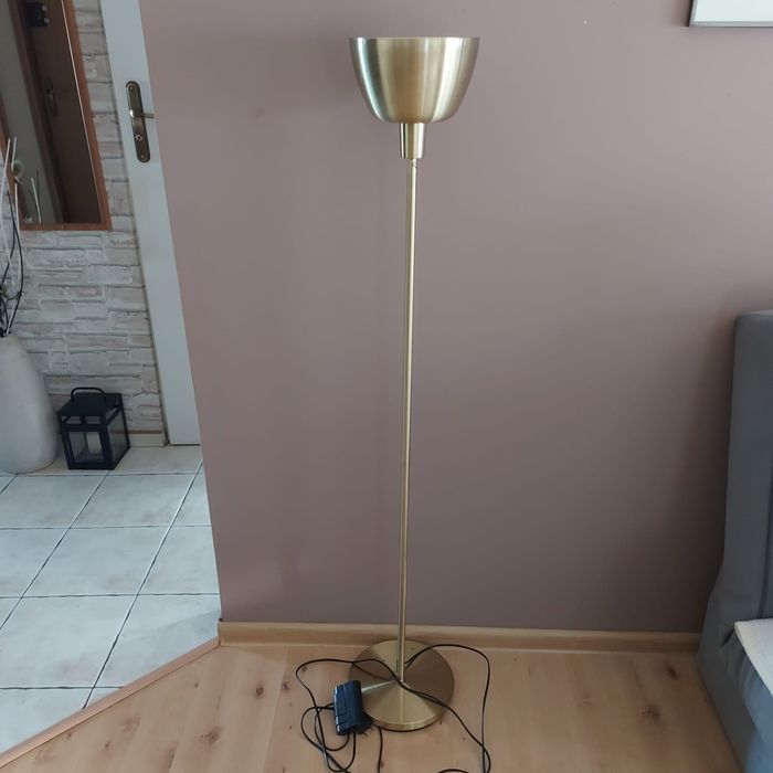 Lampa metalowa stojąca Ikea