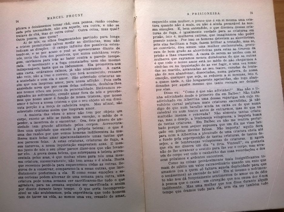 A Prisioneira - Marcel Proust (Vol 5 de Em Busca do Tempo Perdido)