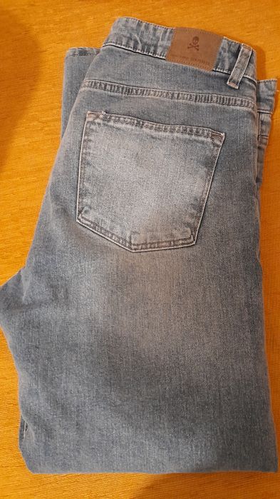 Calças de ganga homem scalpers. Tamanho 44.