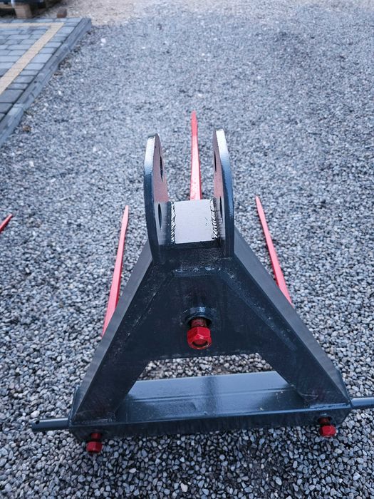 zęby kute - wzmocnione 88cm widły podnośnik ładowacz do bel na tył