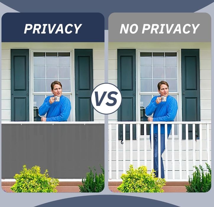 HENG FENG Osłona balkonowa 75cm x 500cm