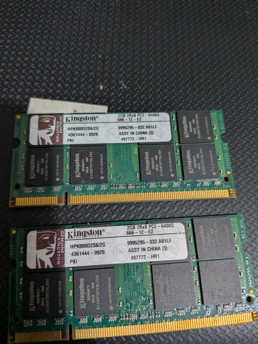 Memoria DDR2 KingSton 4Gb (2xGb)