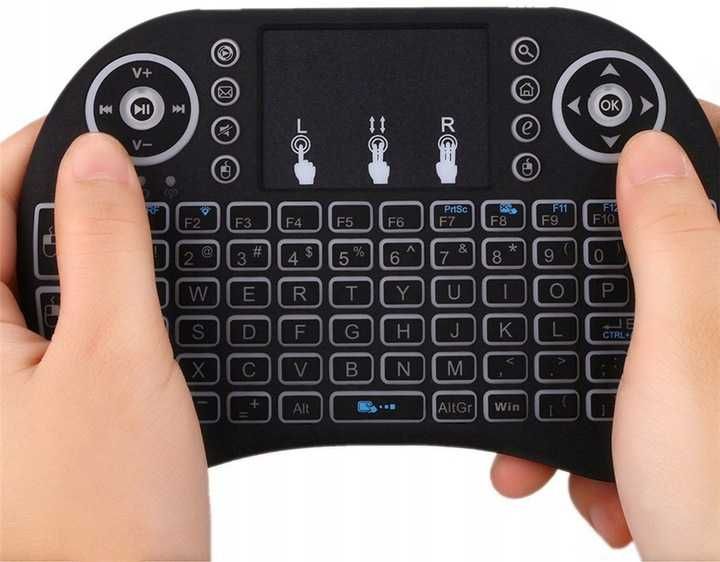 Klawiatura membranowa Mini Klawiatura Bezprzewodowa z Touchpad