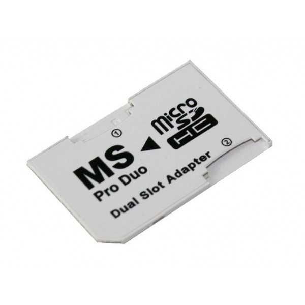 Adapter micro SD dual slot/Memory Stick Pro Duo