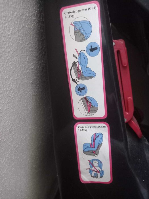 Cadeira de criança para automóvel da PIERRE CARDIN