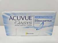 Soczewki kontaktowe Acuvue Oasys 70zł za całość for Astigmatism