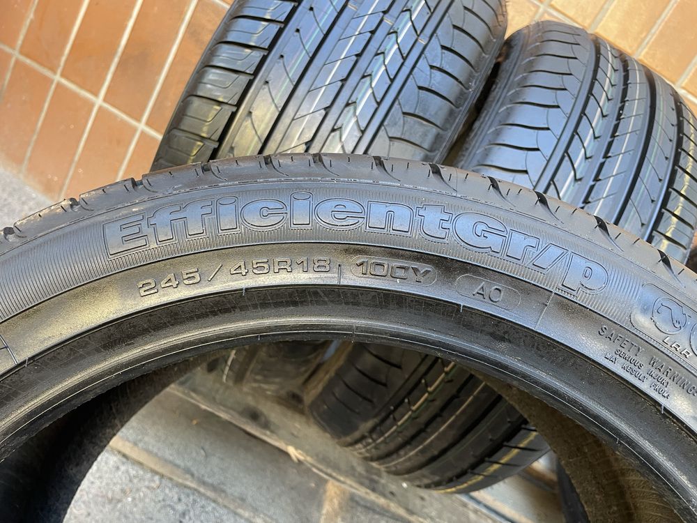 Літо 4шт Goodyear EfficientGrip 245/45 R18 100Y AO