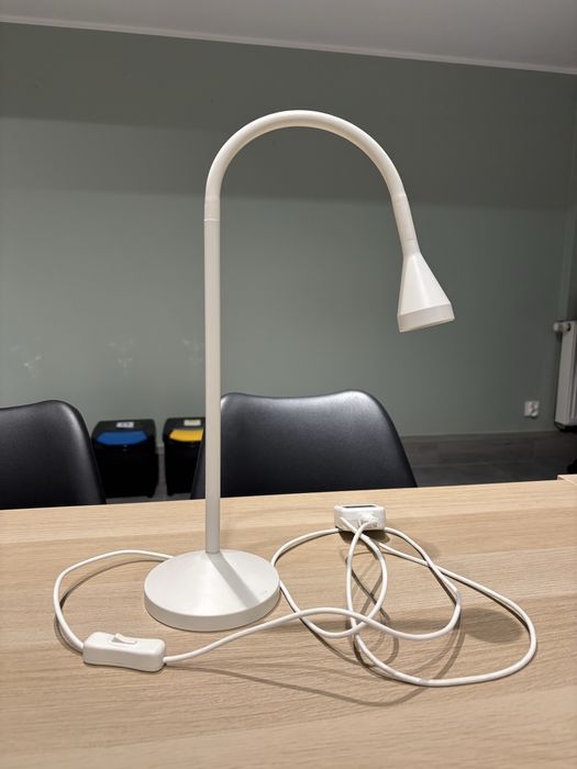 Lampa biurowa LED, biała IKEA