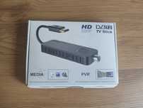 Tuner dekoder dvbt2 hevc mini stick tv naziemnej