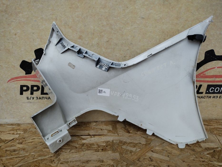 Ford Transit Connect 13- клык накладка заднего бампера левый DT11-1792