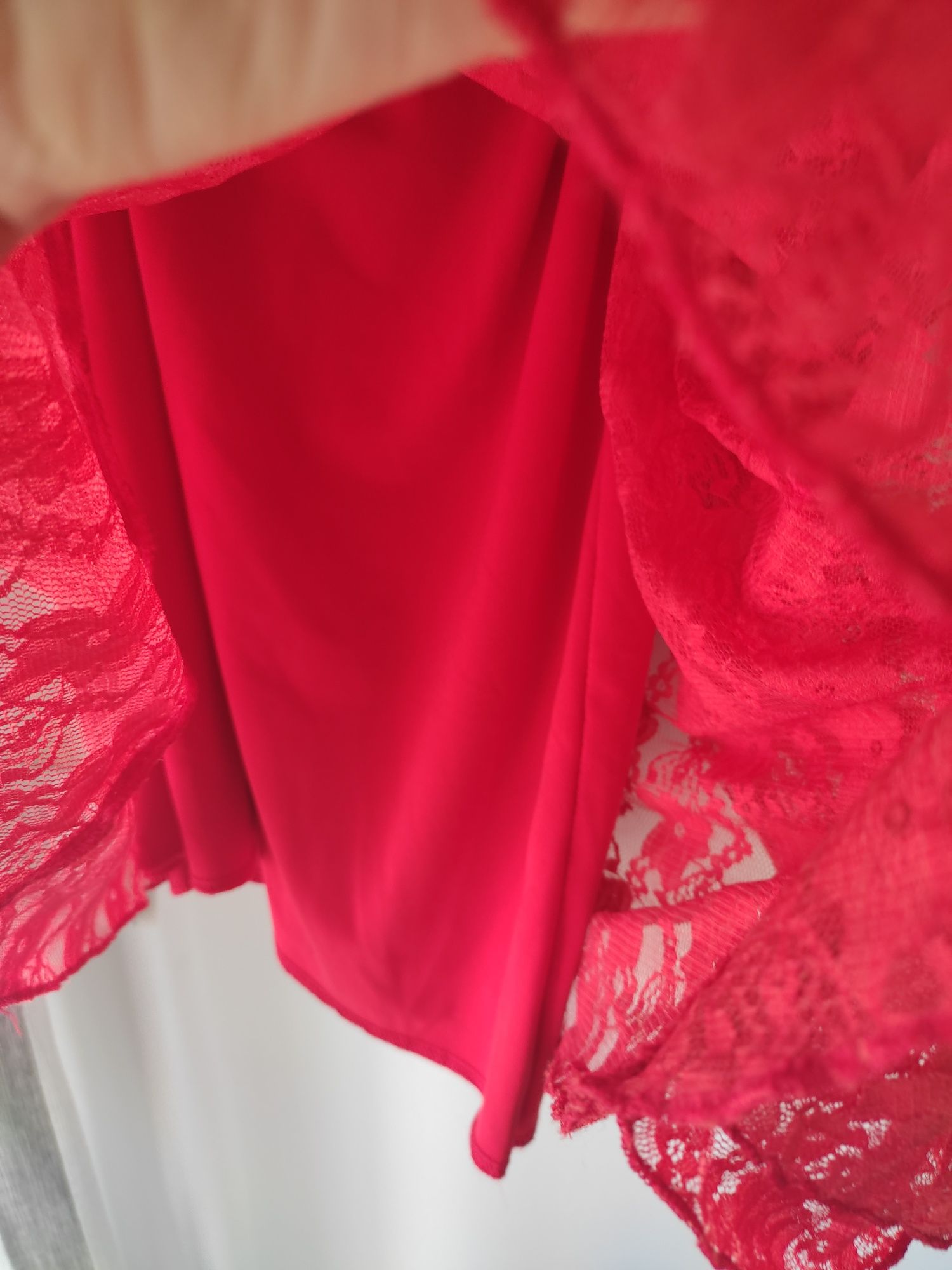 Vestido renda e forro