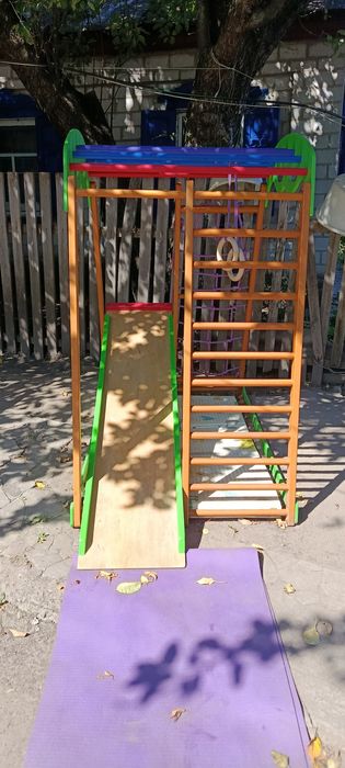 Детская горка лестница б/у