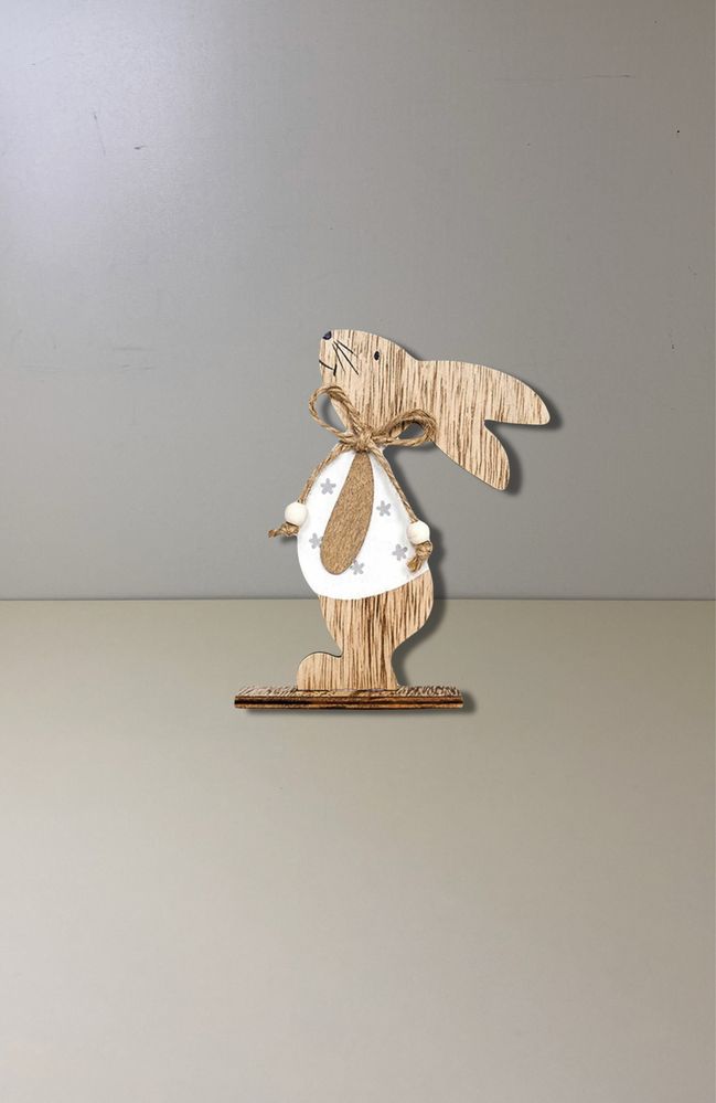 Пасхальний кролик, заєць , декор, дерев’яні фігурки,  статуетка