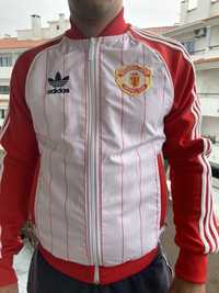 Casaco sem capuz da Adidas do Manchester United