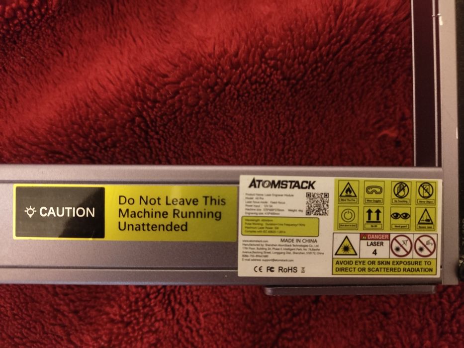 Máquina laser Atomstack A5 pro