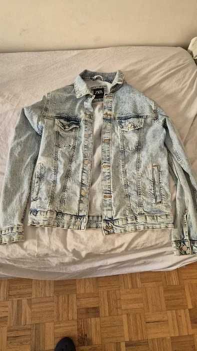 Casaco de Ganga Clara marca Zara Novo tamanho M adulto