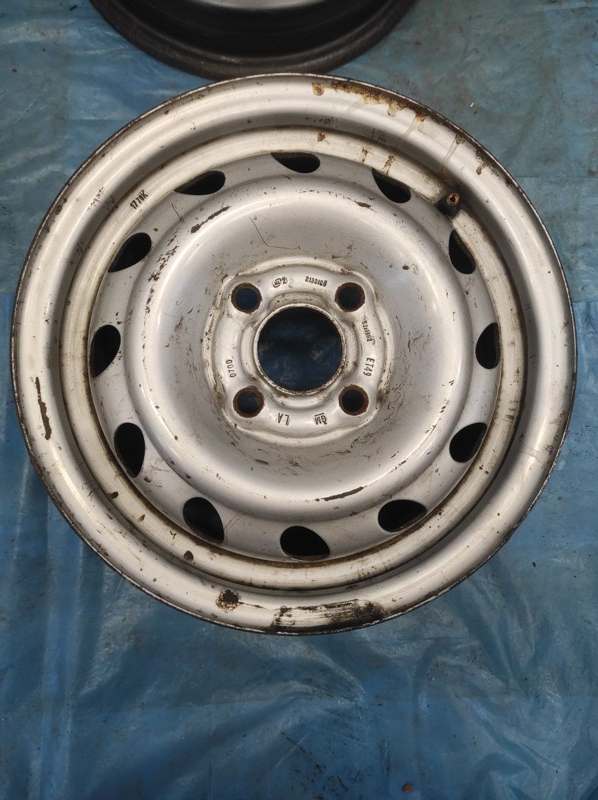 Felgi stalowe Stalówki OPEL R 13 4x100 otwór 56,6