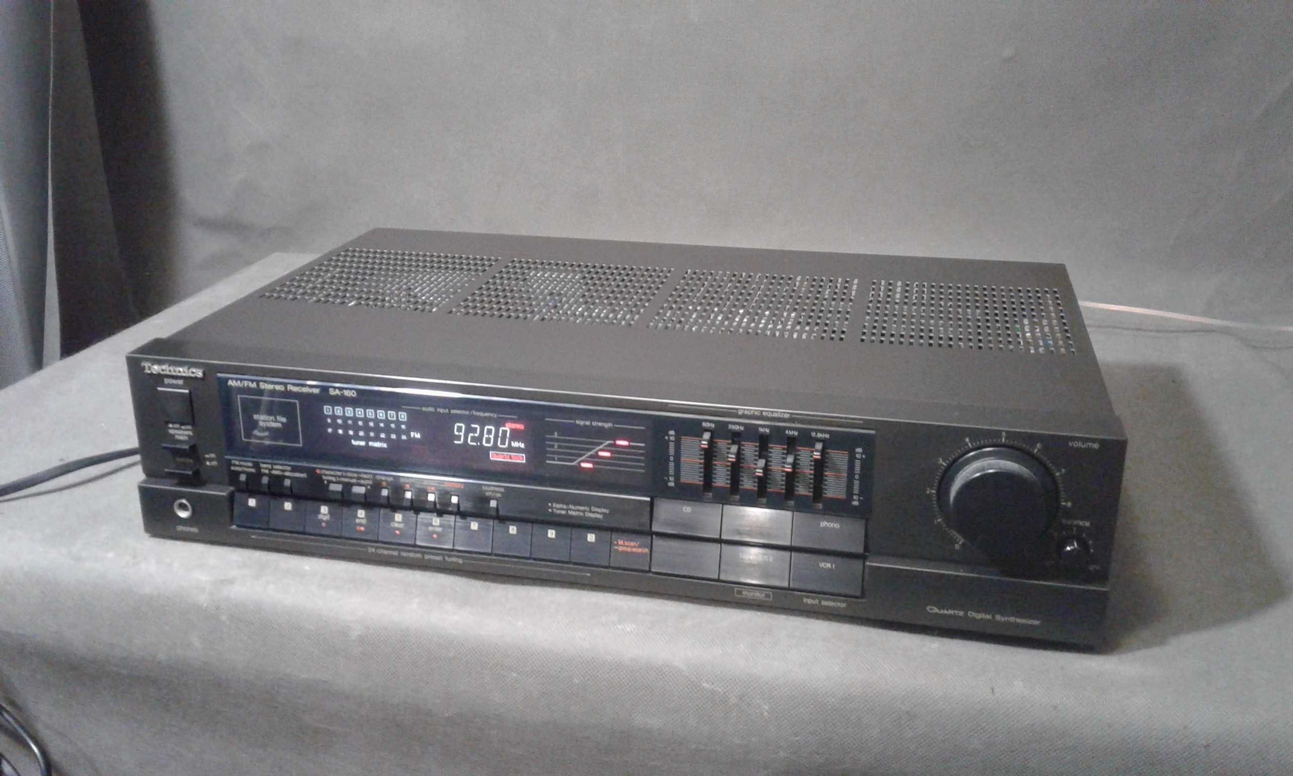 TECHNICS SA-160,amplituner z korektorem
