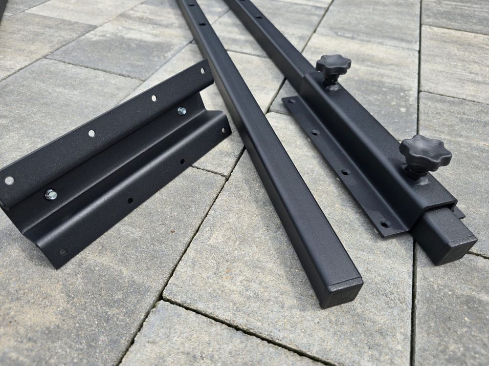 Dostawki do stołu, prowadnice metalowe przedłuzki 2 szt