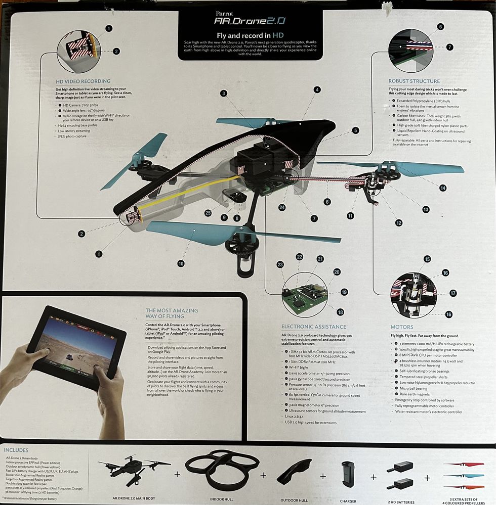 Parrot Ar Drone 2.0 Power Edition