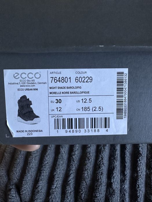 Зимові ботинки ECCO, 30р.