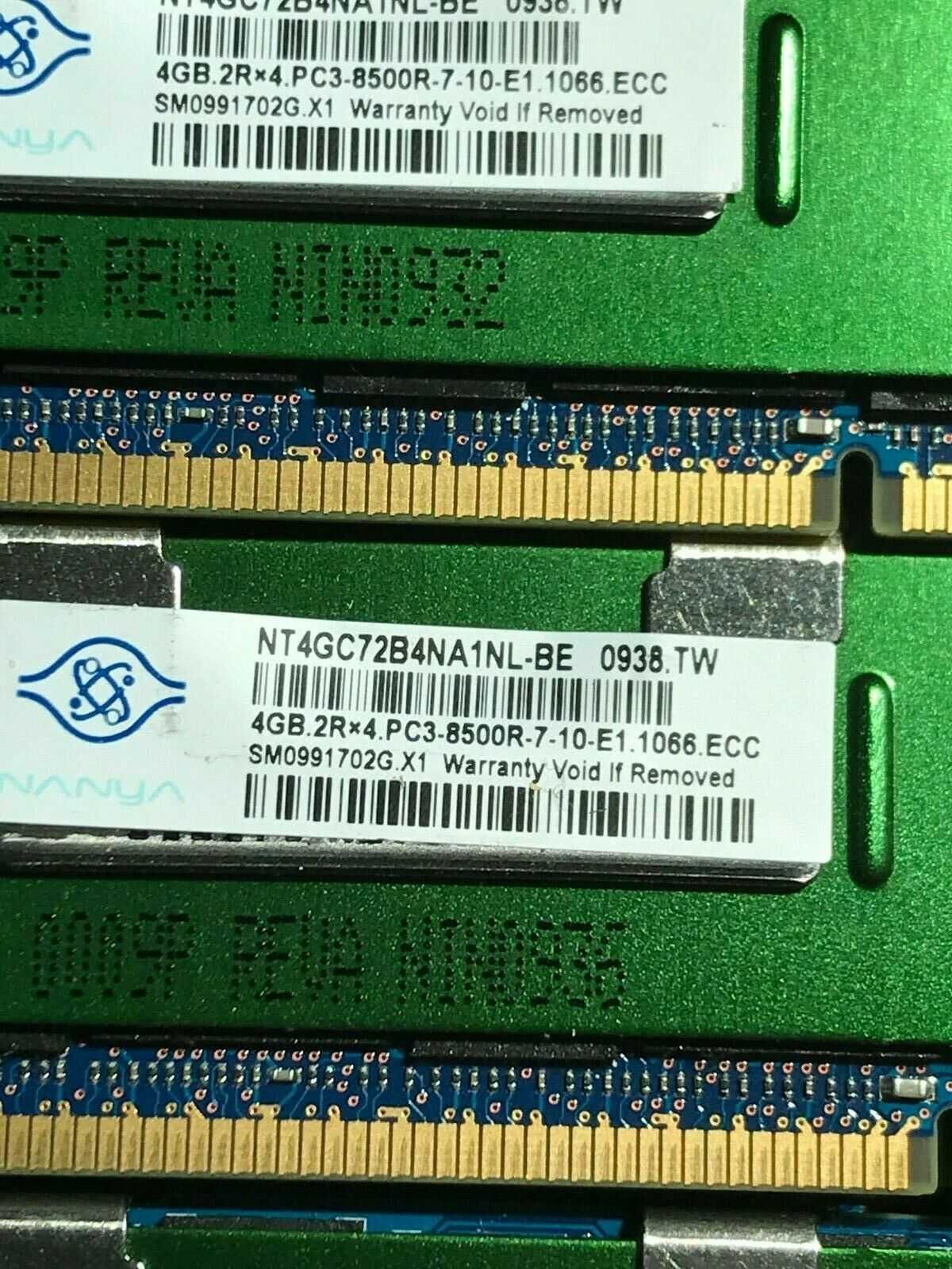 Серверная DDR3 4Gb / 8Gb / 16Gb 8500R ECC REG (1066MHz)