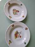 Talerzyki chodzież porcelana dziecięca
