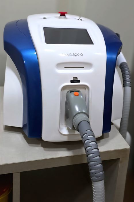 Dispositivo depilação laser diodo 3 ondas Apolomed