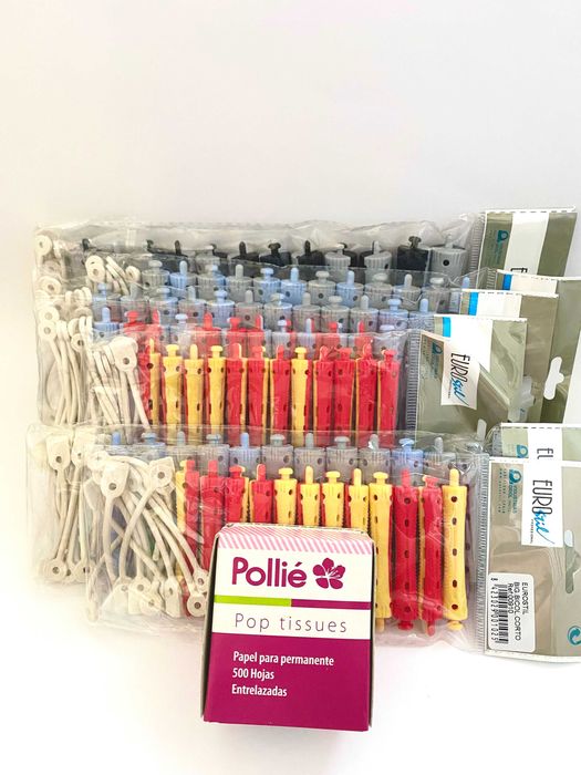 CABELEIREIRO - Material/ Kit Bigoudis para Permanente