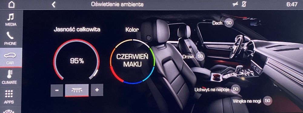 NAWIGACJA MH2P PORSCHE CAYENNE polski język menu lektor zmiana regionu