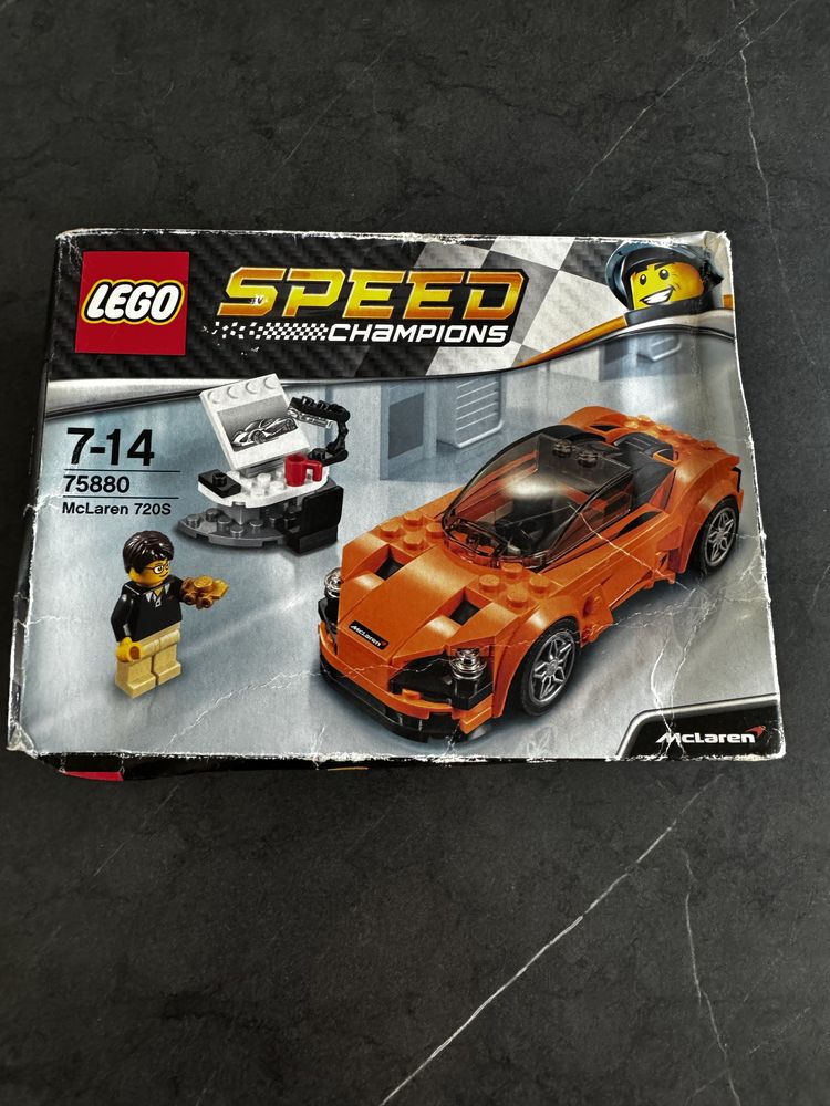 Lego speed mclaren 720s z 2017 roku nowe 75880