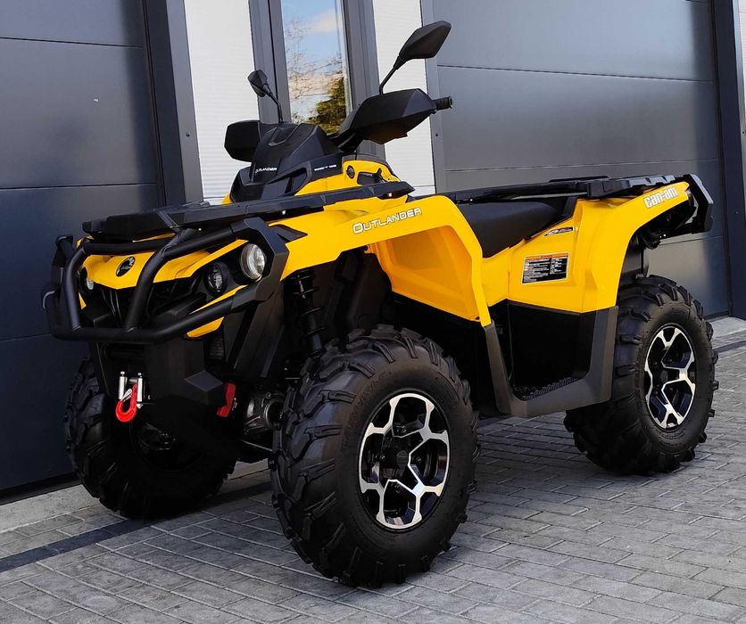 Can-Am Outlander 650 XT, 1760km, zarejestrowany, oryginał, SUPER STAN!