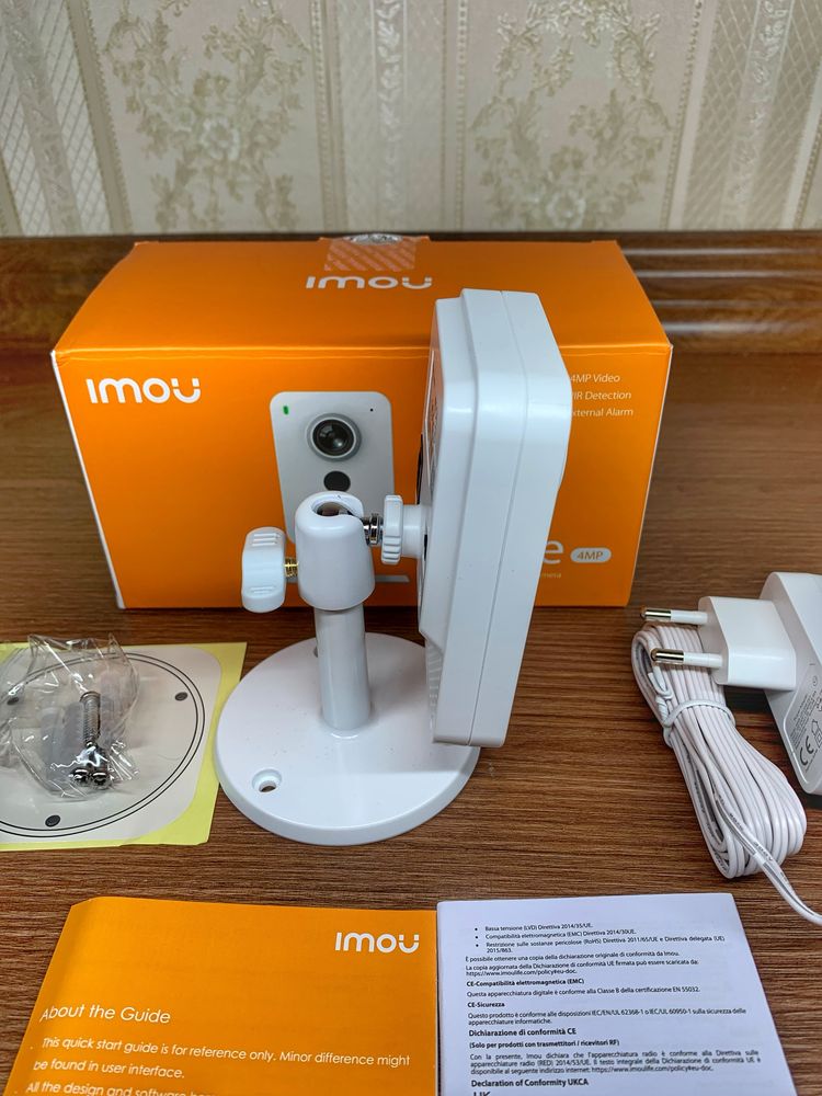 IP-камера Imou Cube IPC-K42P 4MP с Wi-Fi, ночной съемкой, детекцией