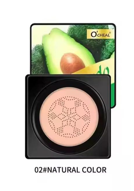 Puder podkład w kremie, z gąbką,