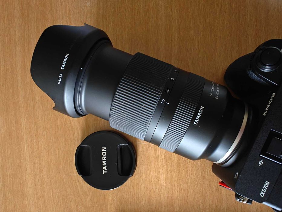 Objetiva Tamron 17-70mm para Sony + Filtro VND + Filtro UV Hoya 67mm