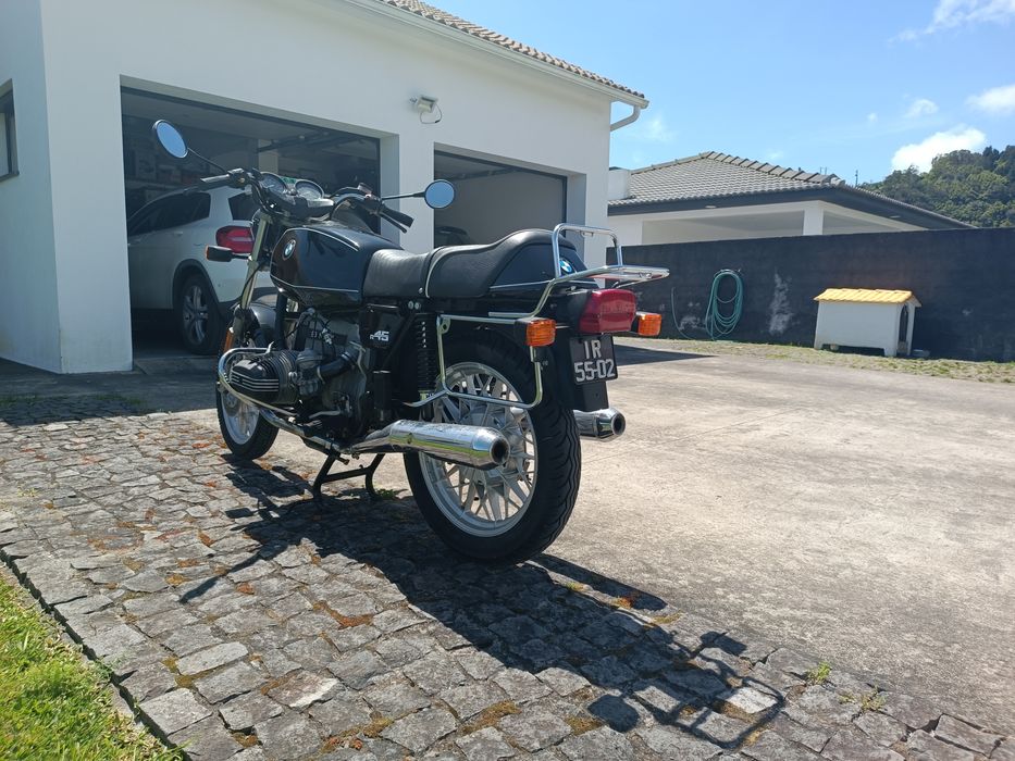 BMW R45 de 1980 em bom estado