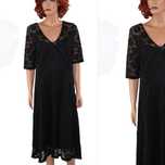 m2 Sugarhill elegancka koronkowa sukienka midi 44 XXL