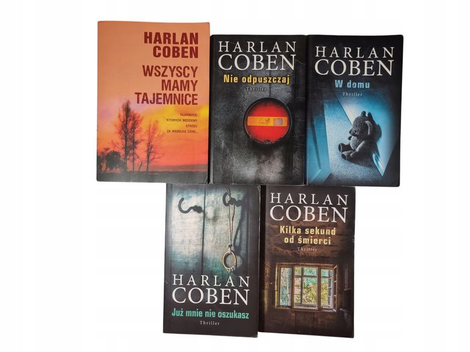 Harlan Coben / zestaw 5 książek / Kryminał